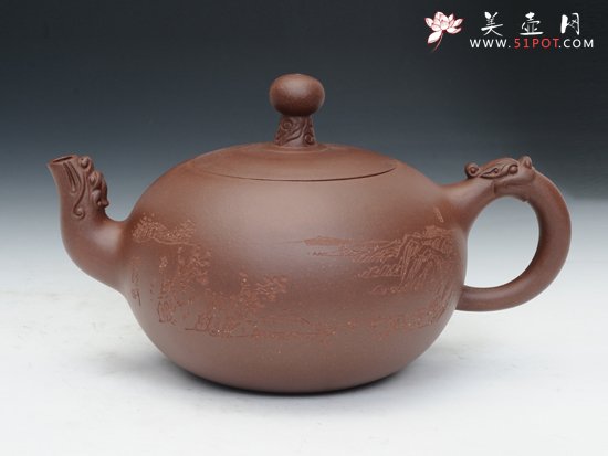 紫砂壶图片：鸿运当头 - 美壶网