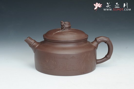 紫砂壶图片：德钟 - 美壶网