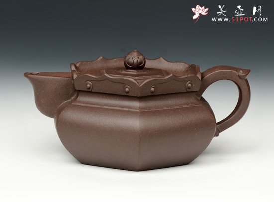 紫砂壶图片：僧帽 - 美壶网