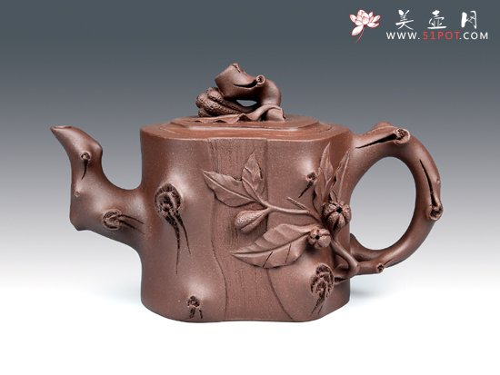 紫砂壶图片：佛手壶系列2 - 美壶网