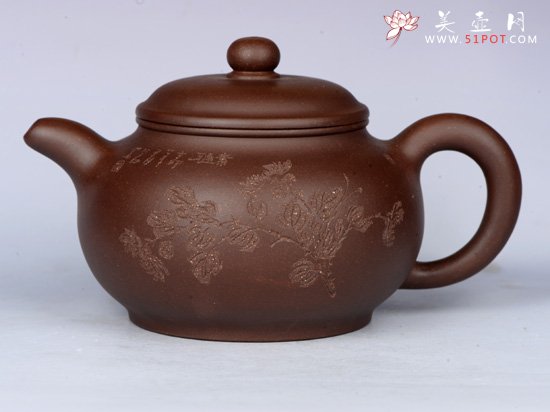 紫砂壶图片：圆形 - 美壶网