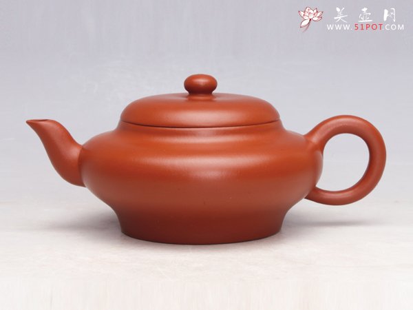 紫砂壶图片：宫 灯(朱泥) - 美壶网