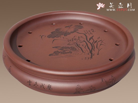 紫砂壶图片：《合璧》茶海 张宝... - 美壶网