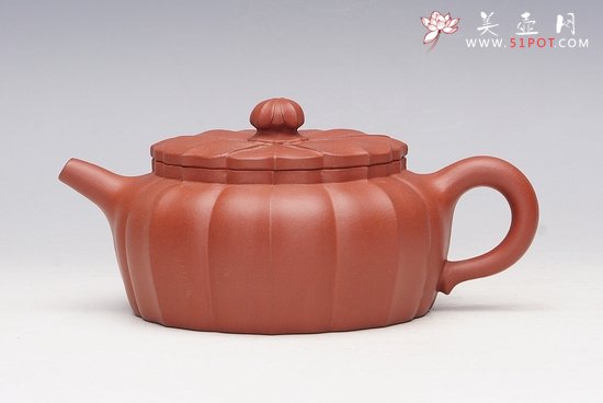 紫砂壶图片：葵八瓣 - 美壶网