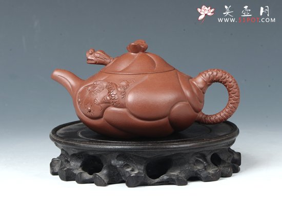 紫砂壶图片：鱼化龙 - 美壶网