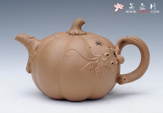 紫砂壶图片：南瓜壶 - 美壶网