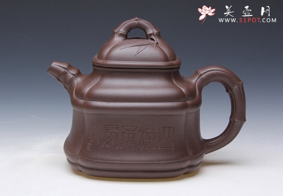 紫砂壶图片：竹鼎 - 美壶网