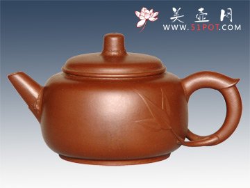 紫砂壶图片：鸳鸯壶380CC - 美壶网