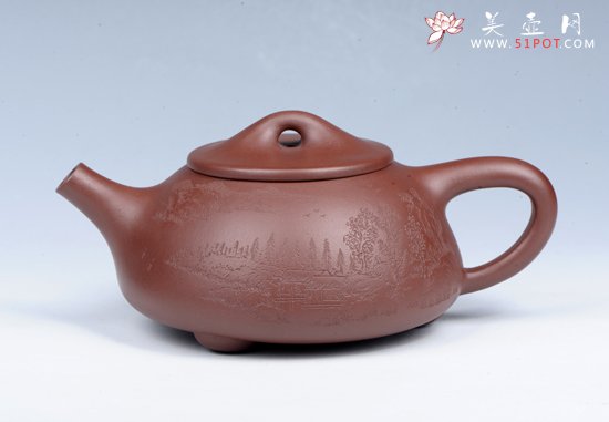 紫砂壶图片：景舟石瓢 - 美壶网