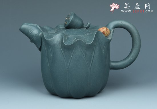 紫砂壶图片：荷花莲心 - 美壶网