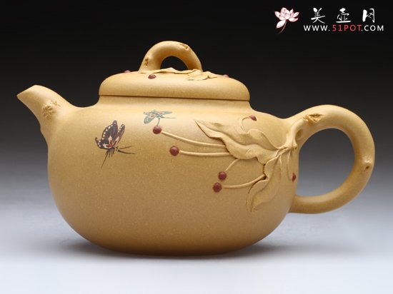 紫砂壶图片：玉梅 - 美壶网