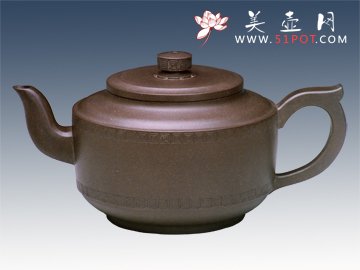 紫砂壶图片：牛盖莲子 - 美壶网