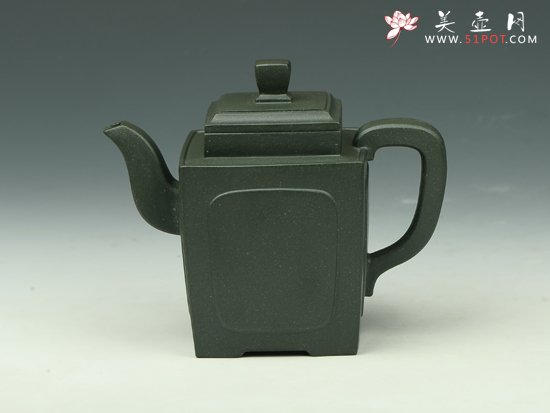 紫砂壶图片：魁四方（大） - 美壶网