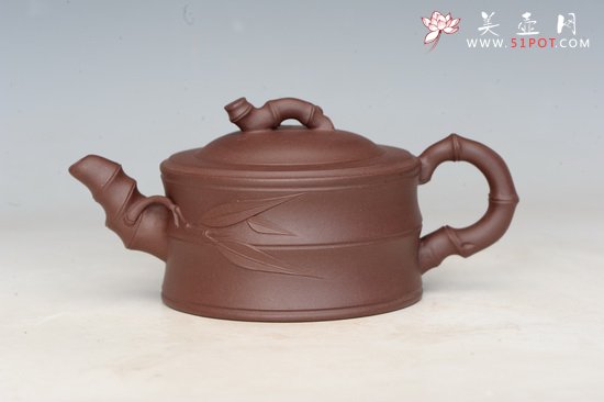 紫砂壶图片：竹段 - 美壶网