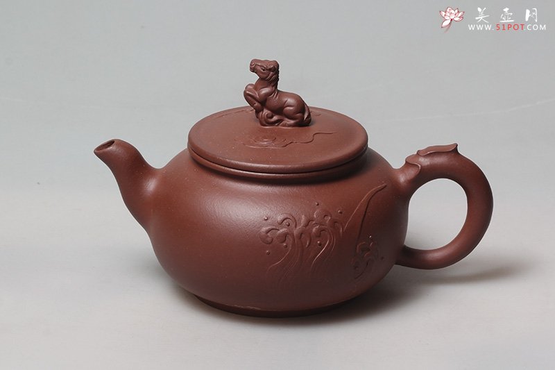 紫砂壶图片：龙马精神 - 美壶网