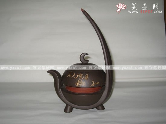 紫砂壶图片：飞天壶 - 美壶网