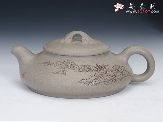 紫砂壶图片：事事如意 - 美壶网