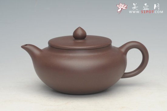 紫砂壶图片：圆桃 - 美壶网