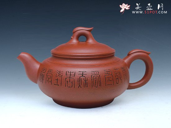 紫砂壶图片：玉龙壶 - 美壶网