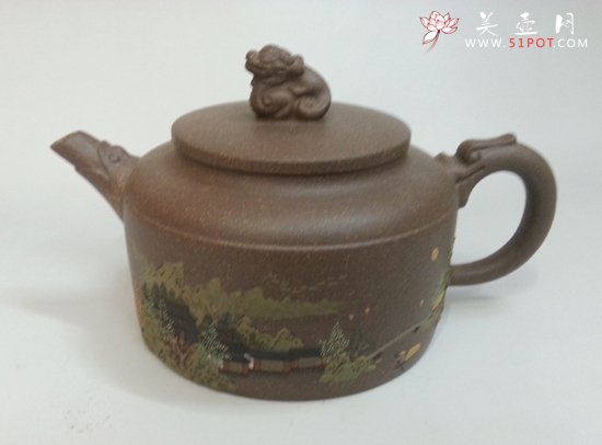 紫砂壶图片：财源广进 - 美壶网