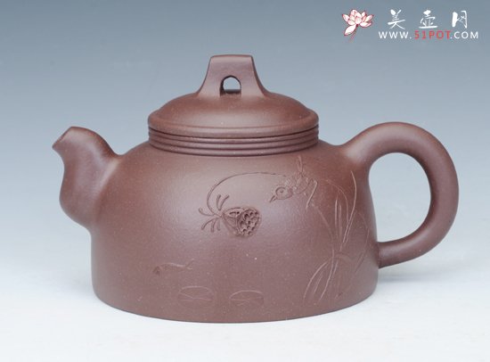 紫砂壶图片：步步高升 - 美壶网