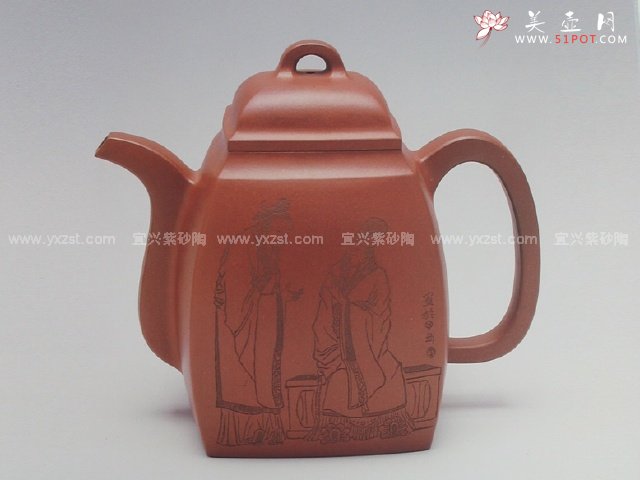 紫砂壶图片：汉方壶 - 美壶网