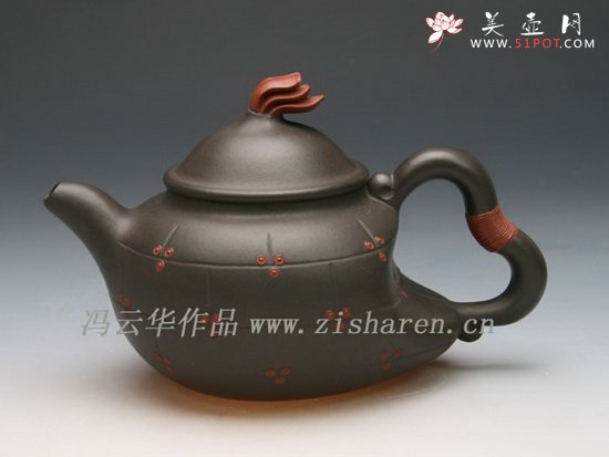 紫砂壶图片：将军壶 - 美壶网