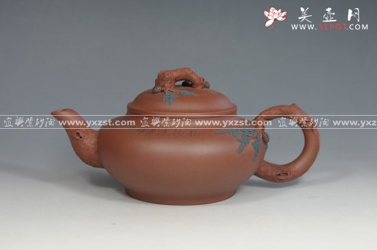 紫砂壶图片：松 - 美壶网