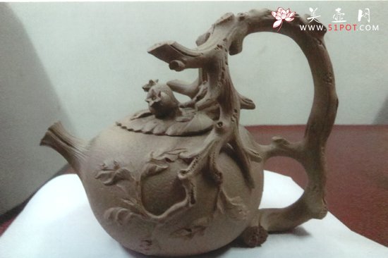 紫砂壶图片：提梁 副本 - 美壶网