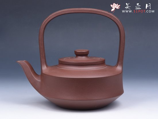 紫砂壶图片：提璧（老紫泥） - 美壶网