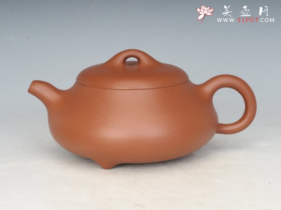 紫砂壶图片：矮石瓢 - 美壶网