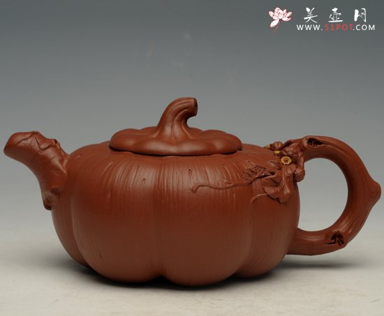 紫砂壶图片：南瓜 - 美壶网
