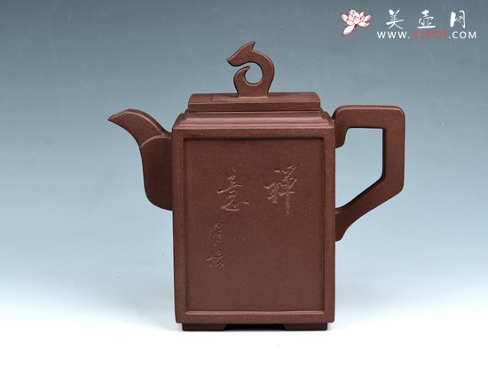 紫砂壶图片：千禧龙方 - 美壶网