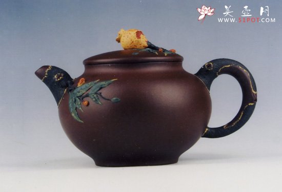 紫砂壶图片：石榴 - 美壶网