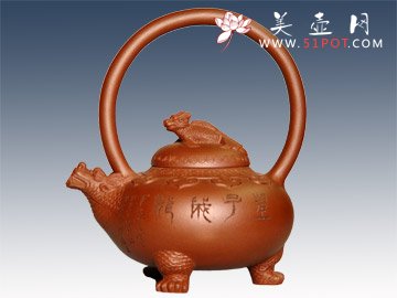 紫砂壶图片：望子成龙 - 美壶网