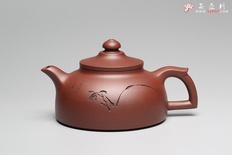 紫砂壶图片：天笠 天津美术学院霍春阳教授书画 - 美壶网