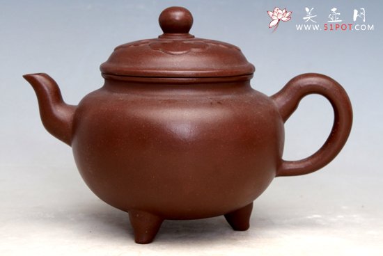 紫砂壶图片：大彬菱花 - 美壶网