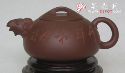 紫砂壶图片：灵羊献瑞壶 - 美壶网