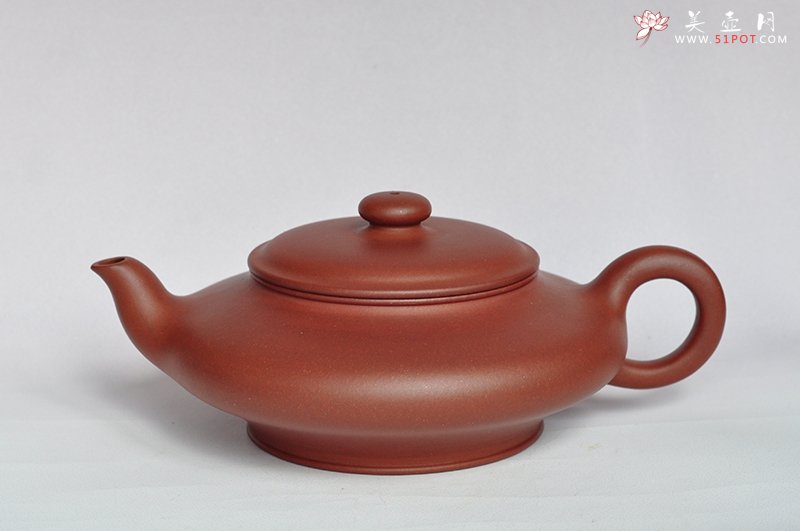 紫砂壶图片：虚扁 - 美壶网