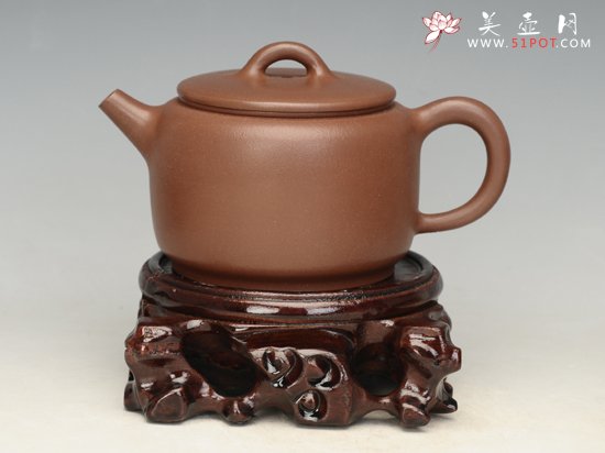 紫砂壶图片：汉瓦  容量：300cc - 美壶网