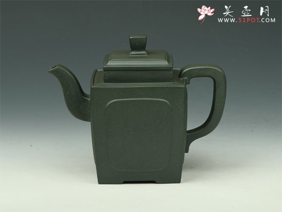 紫砂壶图片：魁四方（小） - 美壶网