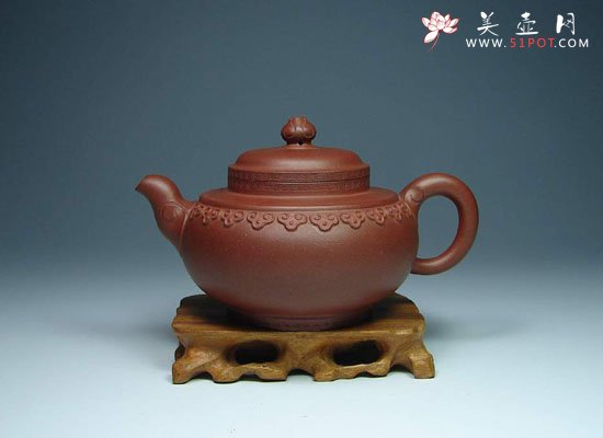 紫砂壶图片：云肩如意 - 美壶网