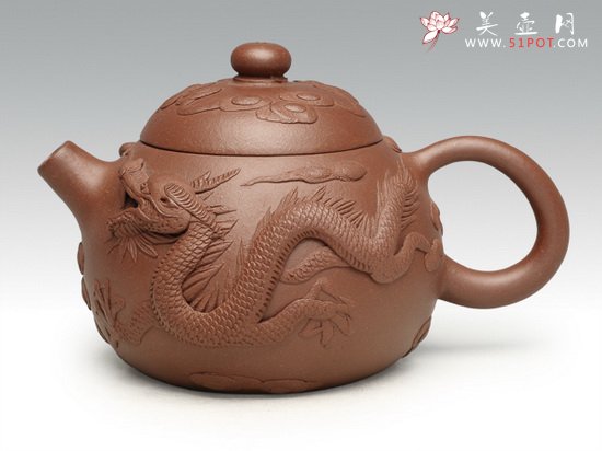 紫砂壶图片：双龙西施 拷贝 - 美壶网