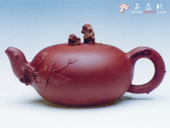 紫砂壶图片：天伦之乐 - 美壶网