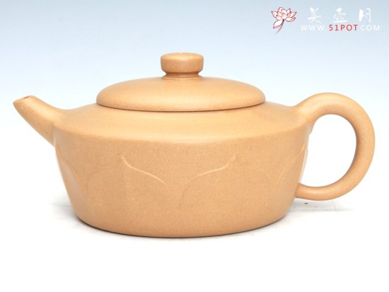 紫砂壶图片：僧帽  容量:320CC - 美壶网