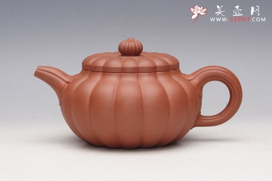 紫砂壶图片：大彬瓜棱 - 美壶网