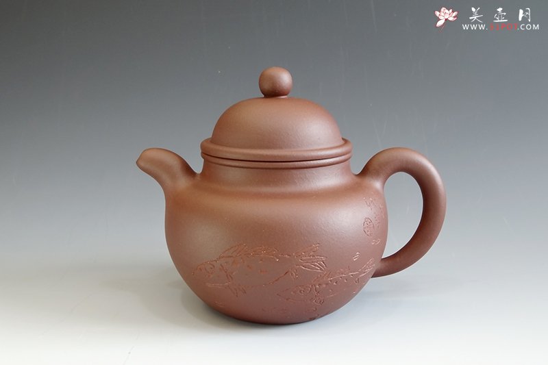 紫砂壶图片：掇球壶 - 美壶网