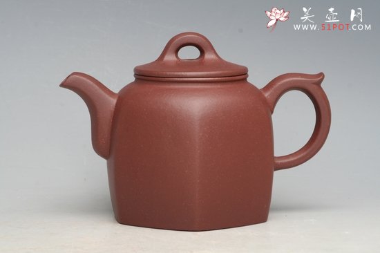 紫砂壶图片：六方吉乐 - 美壶网