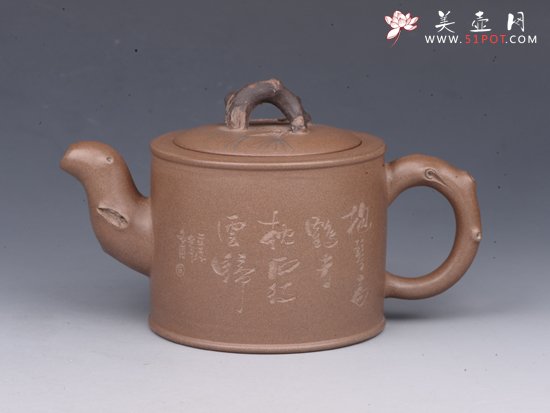 紫砂壶图片：小松针 - 美壶网