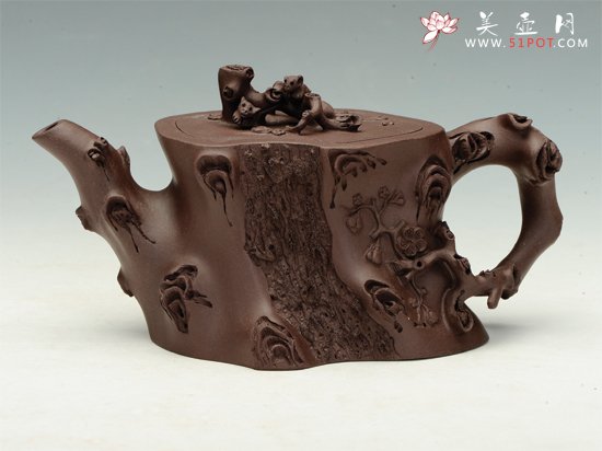 紫砂壶图片：梅桩 - 美壶网